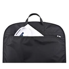 100% Cotton Dance Dress Custom Plastic Nonwoven Garment Bag Suit Cover
