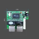 Ethernet Switch OEM Unmanaged 2 Rj45 Ports 10/100Mbps And 8 Pin Header 3 Port Network Ethernet Switch Module