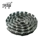 C220AHA2 double pitch transmission agriculture conveyor roller chains with M6