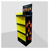 Portable Advertising Retail Floor 4 Shelf FSDU Accessory Cell Phone POP Up Cardboard Display Stand