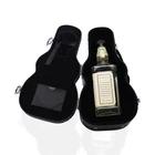 Luxury Customized Black Color PET PVC PS Plastic Blister Flocking wine bottle inner packaging tray