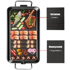 Multi-functional Electric Barbecue Furnace/ Portable Skewer Barbecue Machine Grill