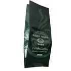 Factory cheap customized 4 side seal 1 kg resealable printing coffee pouch