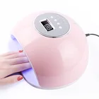2019 Hot-selling Electric Rechargeable LED Uv Gel Nail Lamp 72W nail gel polish dryer