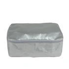 custom logo dupont paper new material wash bag makeup travelling eco beauty cosmetic bag