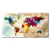 For sale new item map picture wall hanging oil canvas printing print artwork for hotel decor