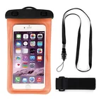 2018 New Arrival Fashion Custom Logo Waterproof Mobile Phone Carry Bag for Underwater Sports Diving Swimming