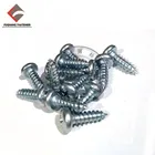 High Qualify carbon steel GB845 galvanized pan head self tapping screw 6.3*32