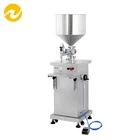 manual operation single bottle filling machine for sauce filling