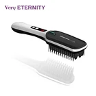 brush hair straightener, hair brush straightener, beauty star steam mini fast ionic ceramic hair straightener brush
