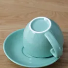 Hot Selling Reusable Ceramic Travel Coffee Cup with Lid