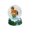 High quality animal snow globe souvenir horse water ball gift for home decoration