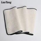 Factory price bamboo dishcloth fabric white terry cloth printed kitchen towel