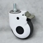 Graphic Customization Castors SSPX 4 Inch Hospital Bed Medical Castors Wheel with Brake 80kg Load