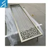 High-end hotel decoration metal partition screen wall separation