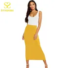 Fashion Sexy Office Lady Wear Bodycon Maxi Pencil Skirt