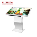 White 1366x768 Portable Digital Photo Frame Android Advertising Video Player