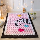 Luxury Polyester Waterproof Baby Care Baby Play Mat Kids