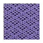 Inerratic Rhombus pattern hole fabrics knitting purple 100%polyester durable recycled mesh fabric for shoes / chairs
