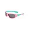 Wholesale Outdoor Kids Sports Sunglasses Safety Polarized UV400 Protection Eyewear Bike Youth Toddler Shades Sunglasses