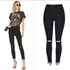Top supplier latest ladies high quality jeans amazon hot seller trousers jeans for women