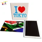South Africa Custom 90*65mm Hot Selling World City Travel Home Decoration Souvenir Sticker Fiji Fridge Magnet