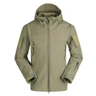 Outdoor Sports Waterproof Army Military Camping Coat Softshell Cobmat Hunting Hooded Tactical Jacket