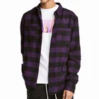 Casual shirts long sleeve oem flannel shirt