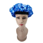 Fashion Silk sleeping cap satin hair hat designer bonnet with logo