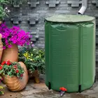 CHIN-UP 225L Foldable Rain Barrel Garden Water Butt Tank
