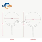 Paper Fan Paper Hand Fan Paper Paddle Round Hand Fan Manual Hand Fan