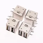 usb Factory Female A type USB2.0A female Double 90 degree Jack full pack. usb connector