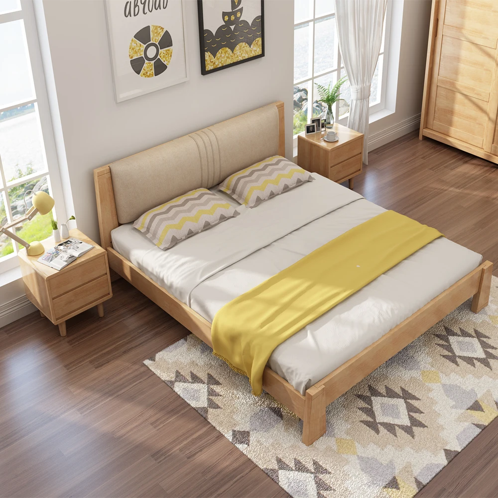 Общие применение последние простые конструкции кровати деревянный хранения итальянская кровать Twin размеры