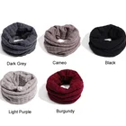 Hign quality fabric custom keep warm winter knit scarf for men