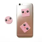 Microfiber Adhesive Square Shape Sticky Mobile Phone Screen Cleaner Wipe