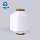 Factory Direct Sales white 75D/36F Dty Recycled Yarn for woven label