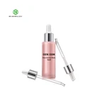 OEM ODM Deep Moisturizing Lightening Skin Care Rose Serum Anti aging Ogranic Hyaluronic acid Whitening Face Essence