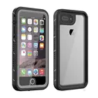 Hot selling 360 clear waterproof shock proof phone case for iphone 8