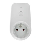 WF-06 Mobile Phone APP Control France French Plug Smart Wifi Switch Power Socket Works with Amazon Alexa Google Home
