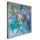 Abstract Texture Art Printed Canvas Oil Painting For Wall Decoration