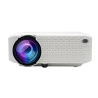 Low cost LED LCD projector beam for phone wifi mirroring USB TF card 1080P Display