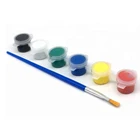 Non-toxic Kids Drawing Use 6-color Set Acrylic Paint