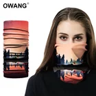 AZO Free Anime Seamless Multifunction Flag Face Shield Custom Magic Neck Tube Bandana