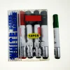 12pcs clear printed pvc box pack first class quality office whiteboard marker pen