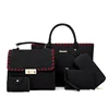 wholesale fashion ladies hand bags set 5 piece in 1 shoulder purses leather handbags sets for women tote bag