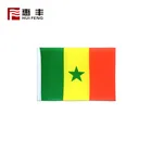 polyester fabric flags , custom Senegal flag country dropshipping