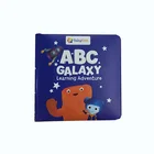 printing service ABC Word Learning Adventure Language Cardboard Books Printing for Baby