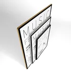 A2 photo frame modern picture frame magnetic plastic picture frame