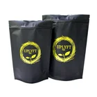 Frosted aluminized stand up coffee bag for packing coffee tea bags