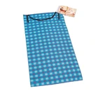woven pp jacquard beach mat with beautiful design small size 90x180cm picnic